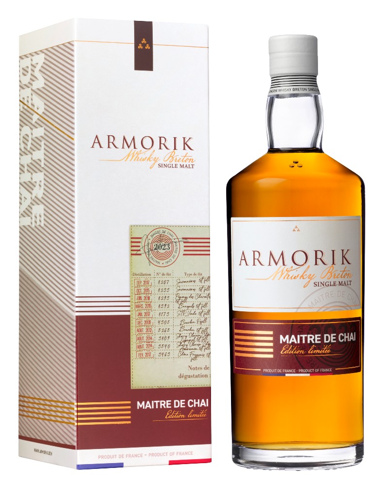 NV Armorik Edition Originale Single Malt Breton Whisky, Bretagne